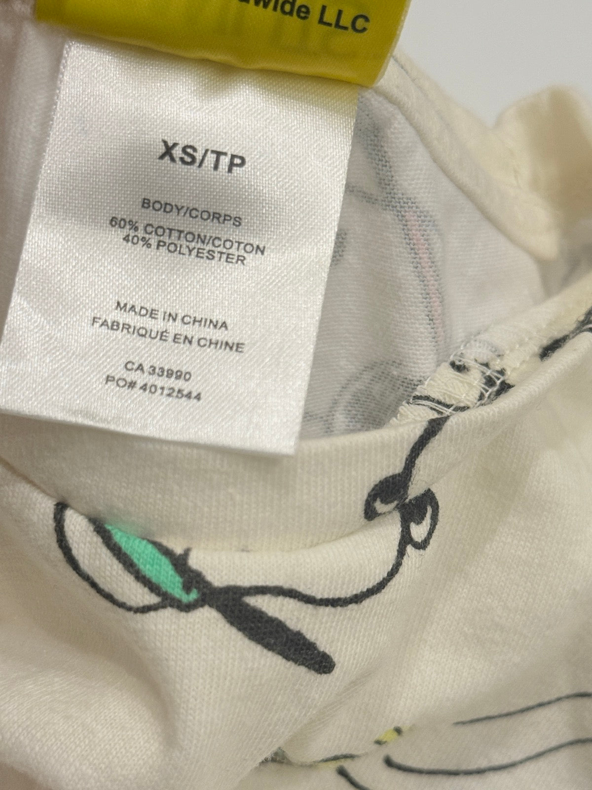 Peanuts Snoopy Tennis Print Dress XS