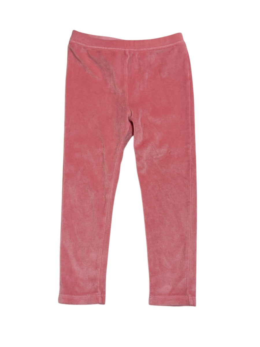 Baby Gap Pink Velour Leggings Size 3T