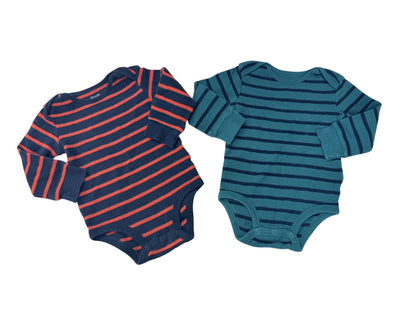 Simple Joys by Carter's Striped Bodysuit 2-Pack 12M