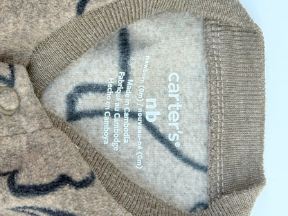Carter's Dinosaur Print Sleeper Newborn