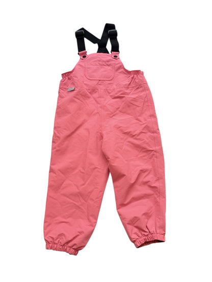 Jan & Jul Pink Rain Pants Overalls 3T