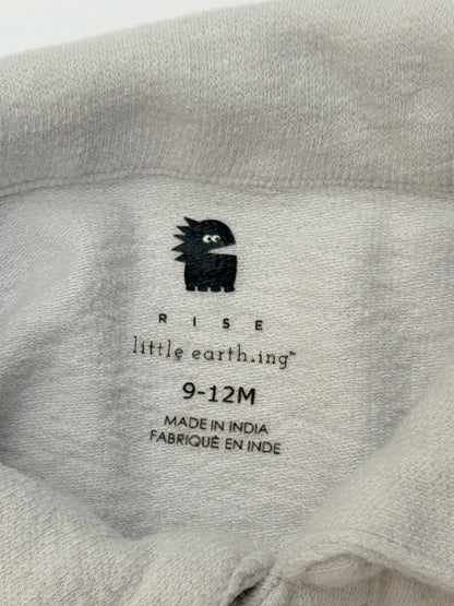 RISE Little Earthling Textured 2pc Set 9-12M