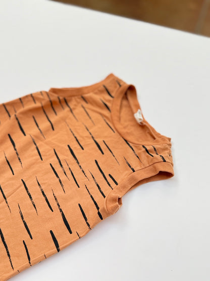 Pl-baby Tiger Print Romper 18m