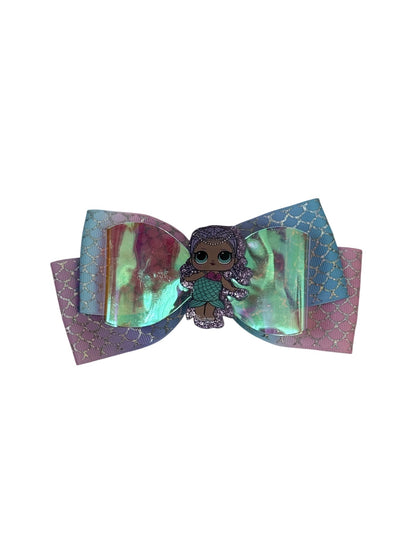 Large LOL Surprise Mermaid Hair Bow Clip