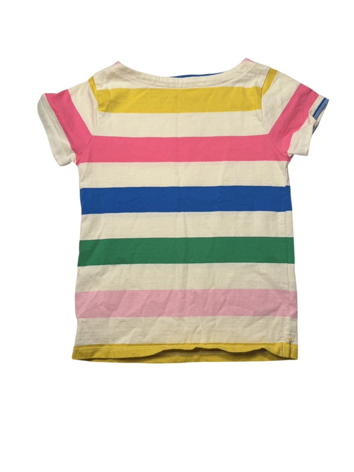 Mini Boden Multicolor Stripe T-Shirt 6-7Y