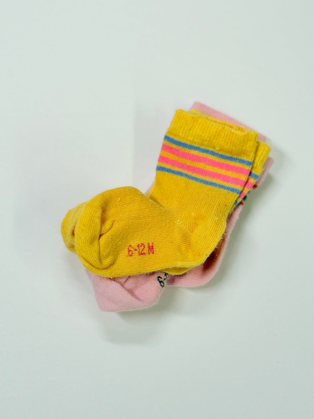 Tiny Cottons Striped Socks 2-Pack 12m