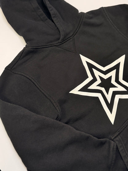 Redfish Kids Black Star Hoodie Size S