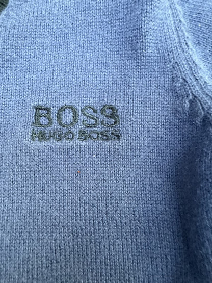 Hugo Boss Blue Cardigan Sweater 18m