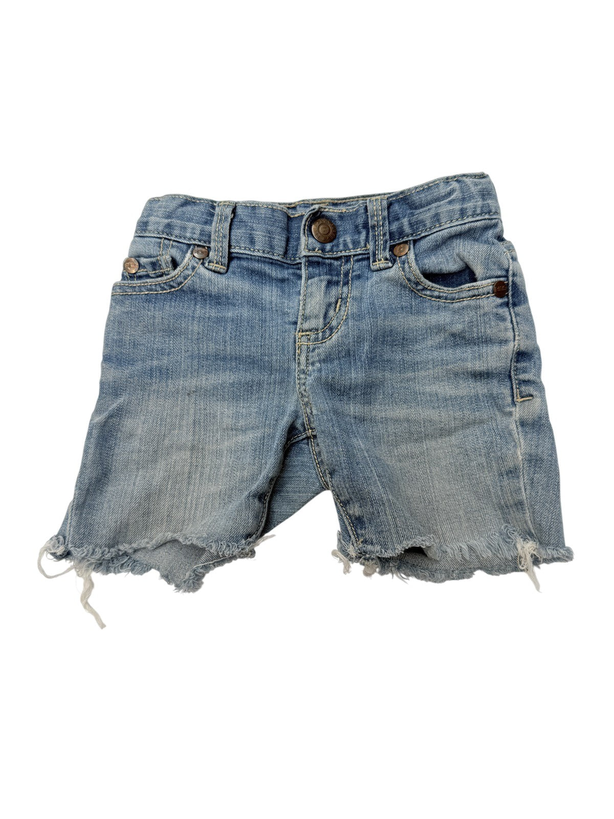 Peek Dungarees Distressed Denim Cutoff Shorts 3T