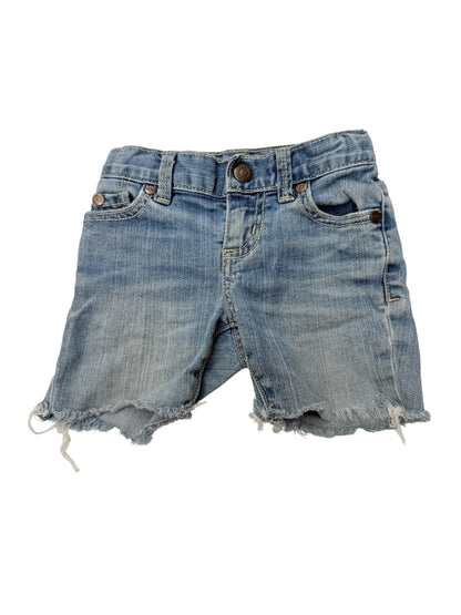 Peek Dungarees Distressed Denim Cutoff Shorts 3T