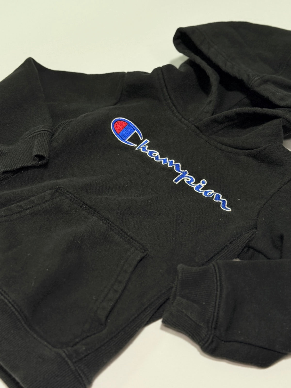 Champion Black Pullover Hoodie 3T