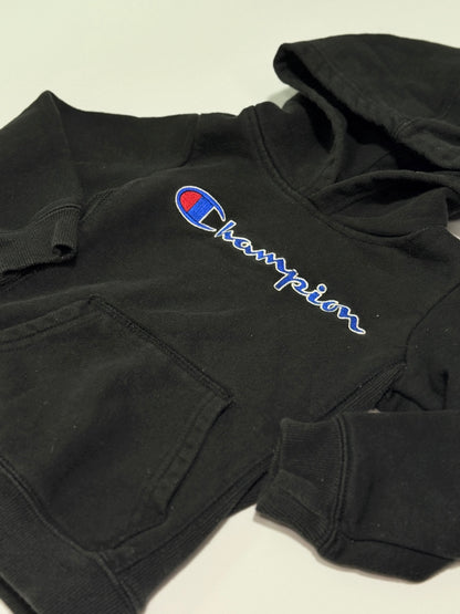 Champion Black Pullover Hoodie 3T