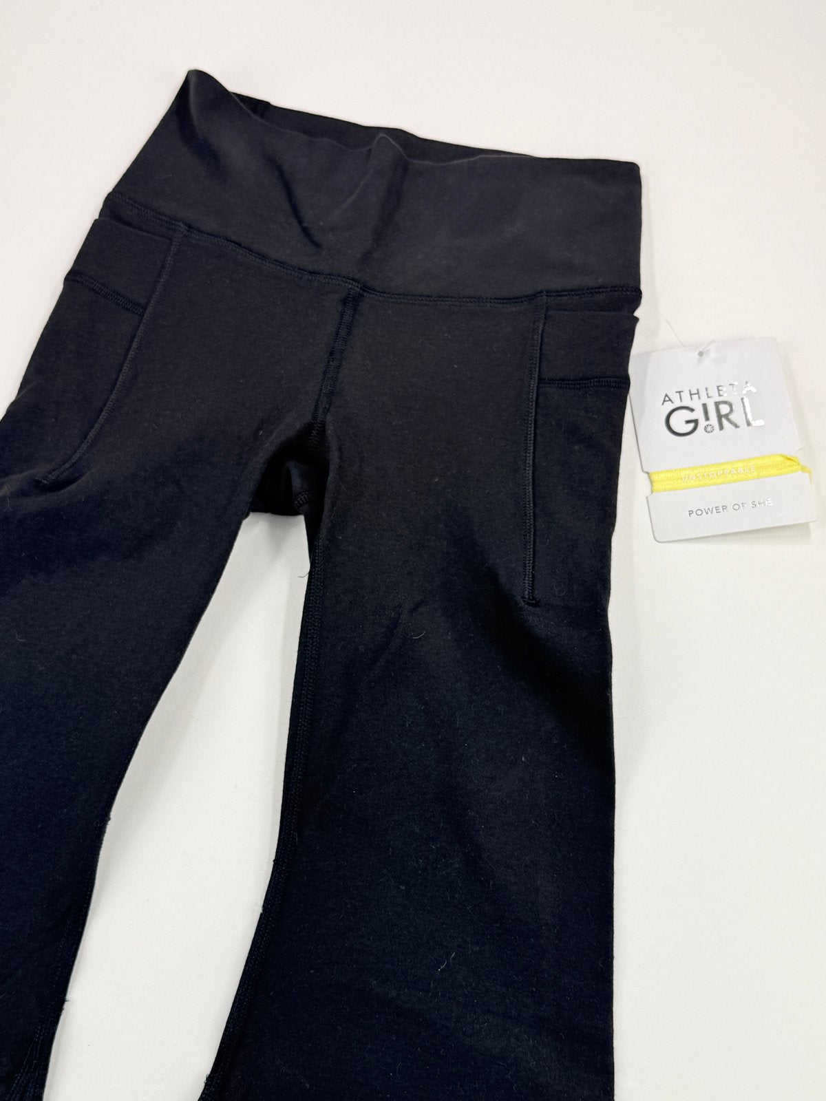 NWT - Athleta Girl Natural Play Stash Flare Pants Size XS/6