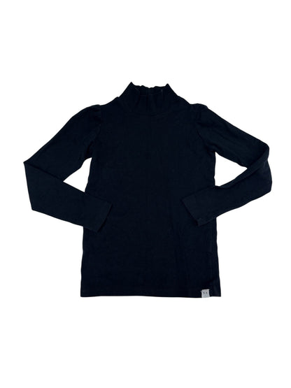 Petits Vilains Black Turtleneck Top 8/9