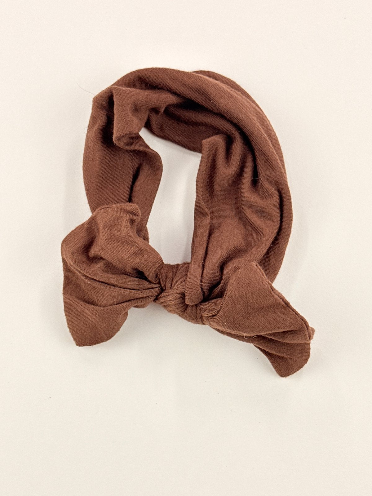 pip + phee Brown Bow Headband 0-6M