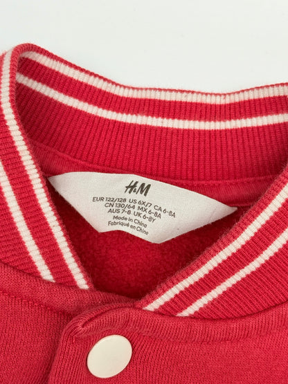 H&M Los Angeles Varsity Bomber Jacket Size 6x-7