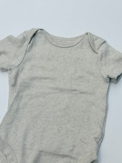 Old Navy Gray Bodysuit 6-12M