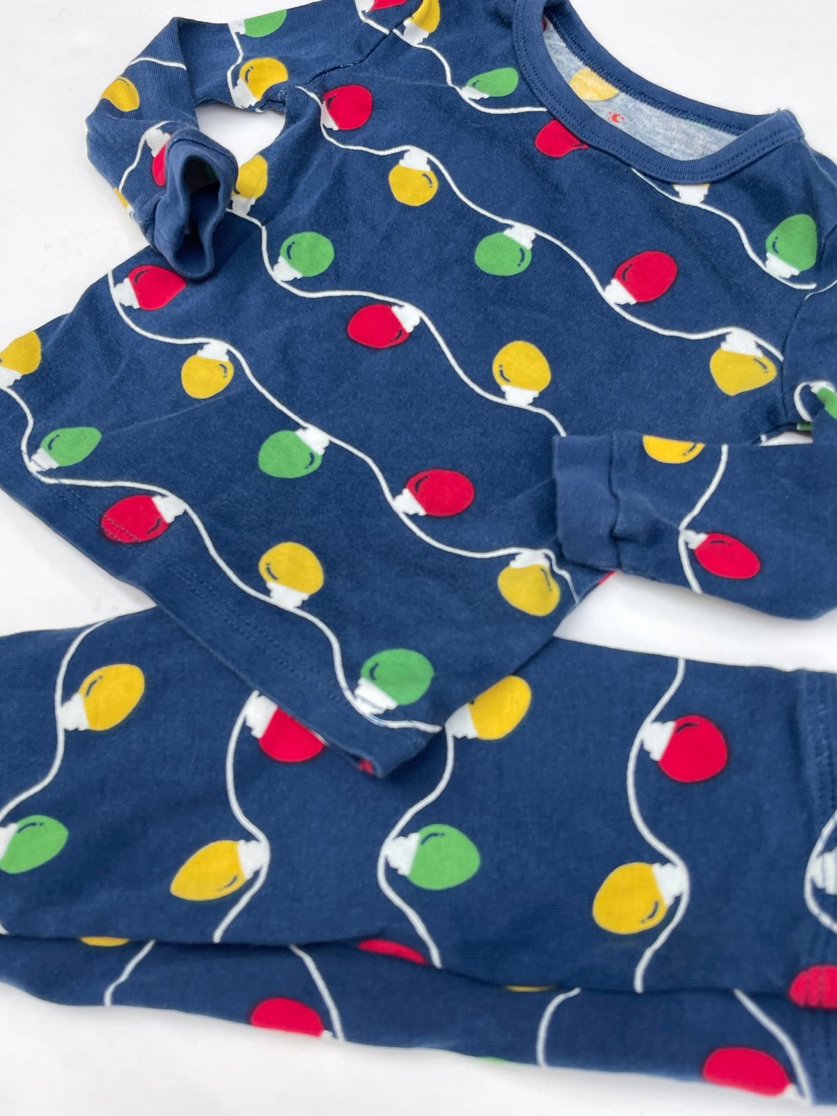 Joe Fresh Christmas Lights Pajamas 6-12M