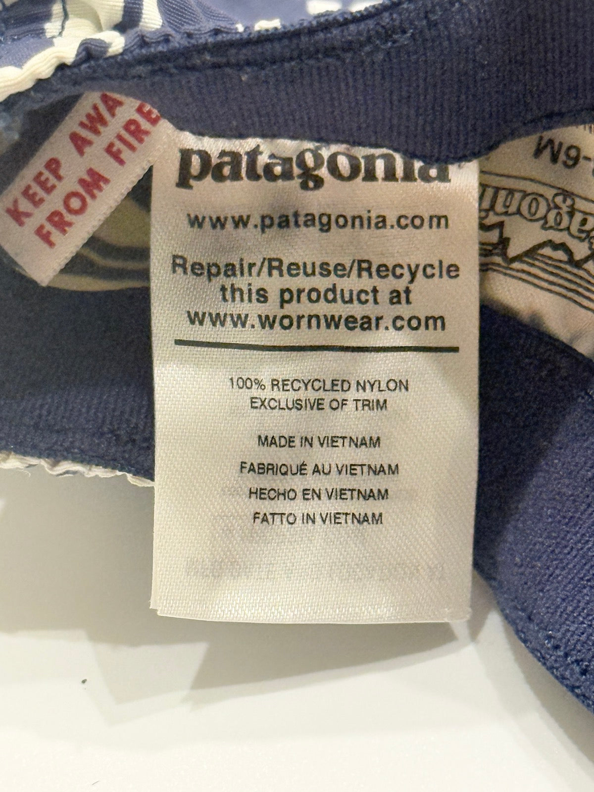 Patagonia Baby Baggies Print Shorts 3-6M