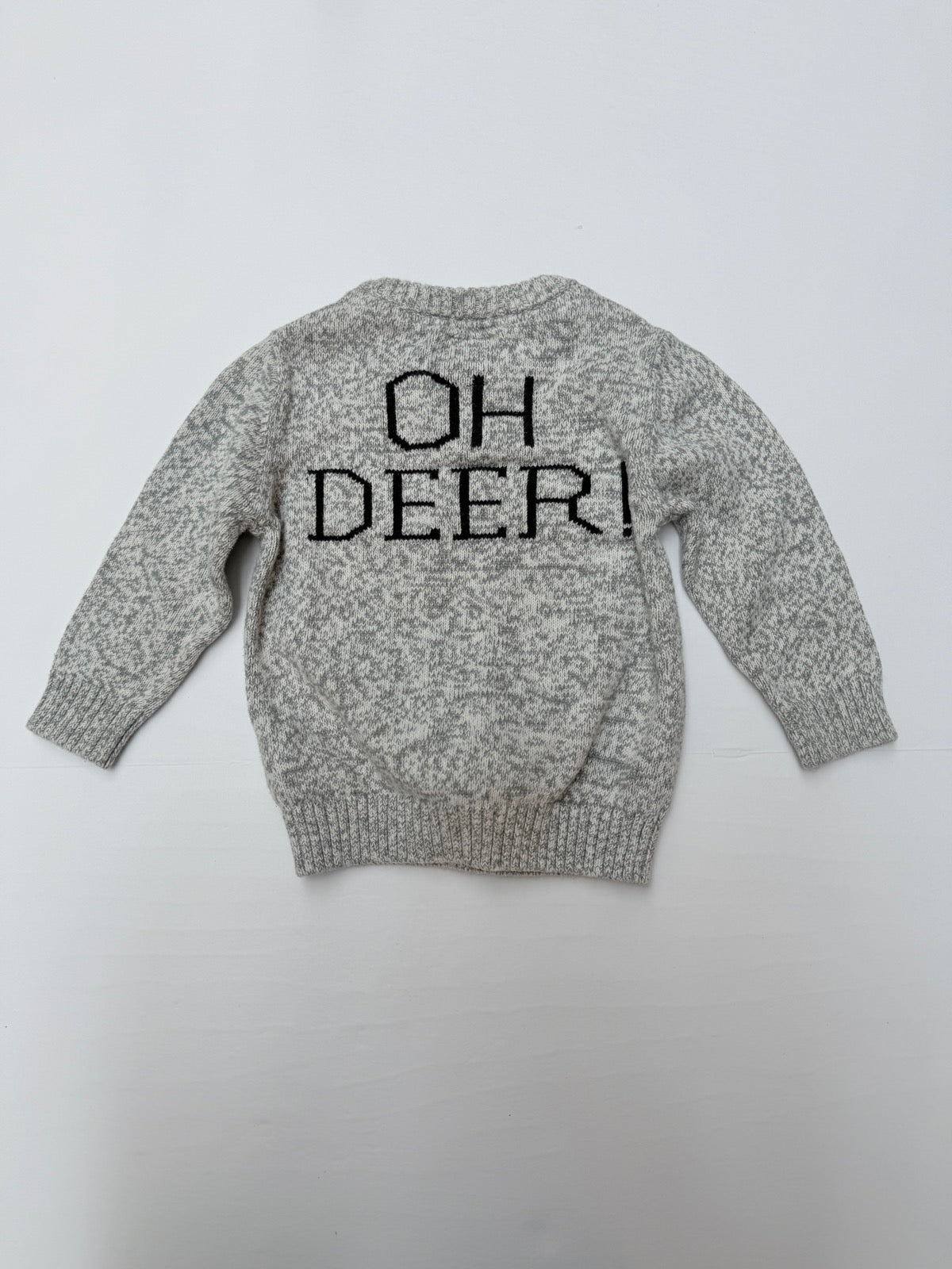 Next Reindeer "Oh Deer!" Sweater 12-18M