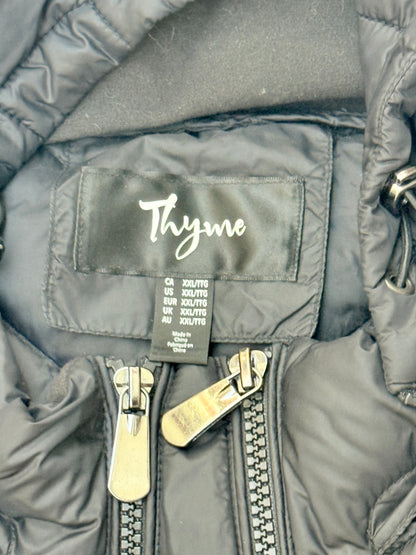 Thyme Maternity Hooded Puffer Jacket XXL