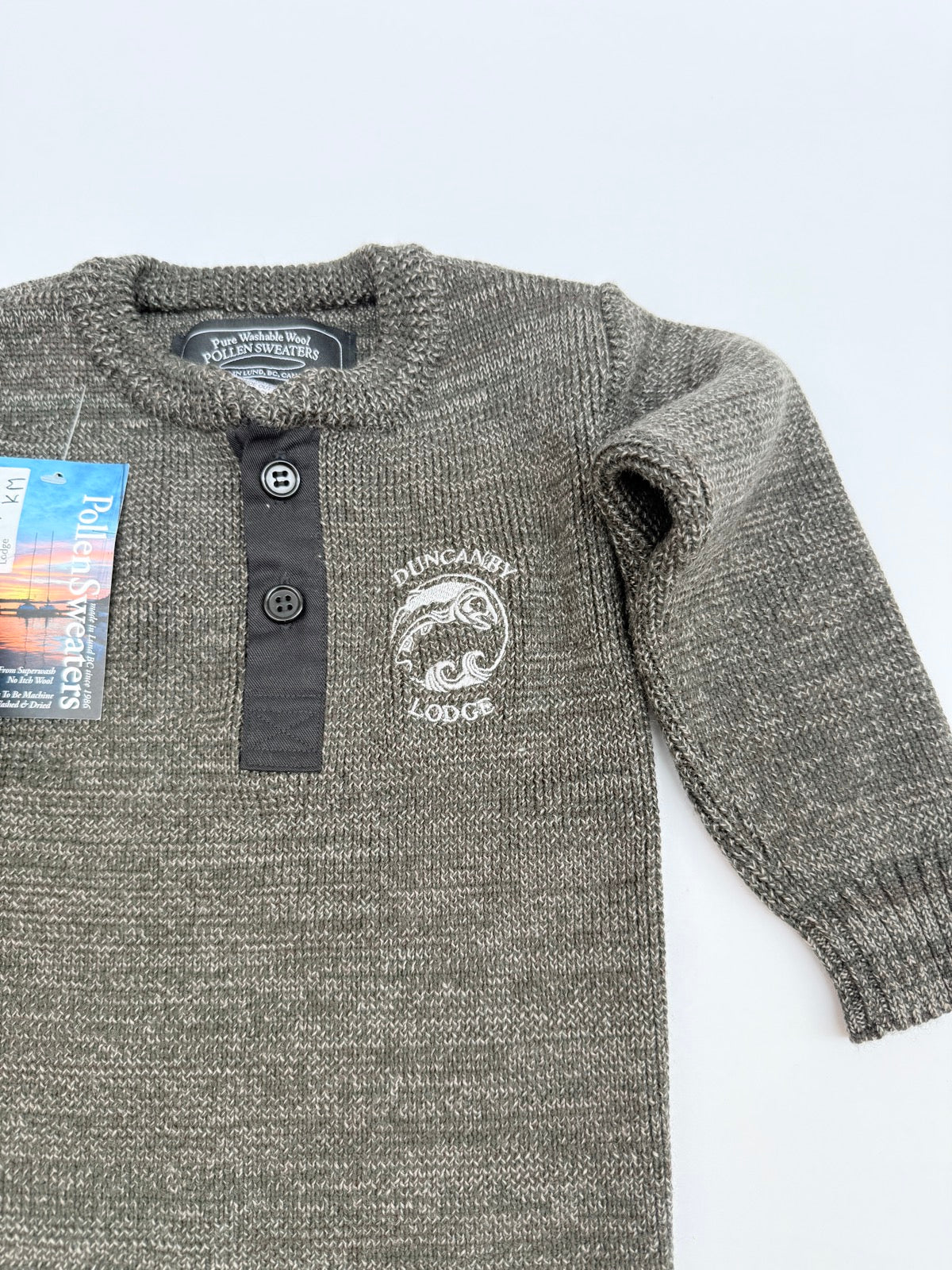 NWT - Pollen Sweaters Duncanby Lodge Washable Wool Sweater 3-5Y