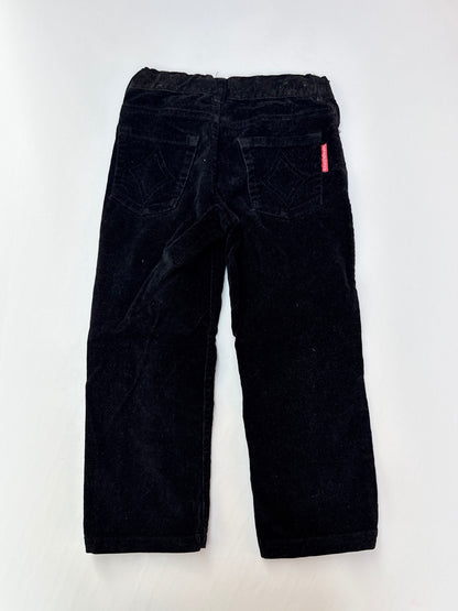 Knuckleheads Black Corduroy Pants 4T