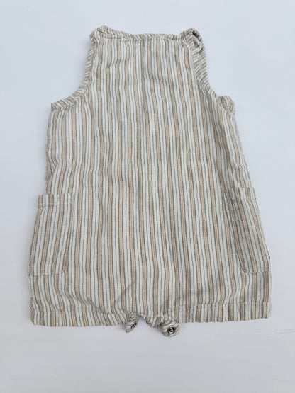 Sergent Major Striped Romper 9M