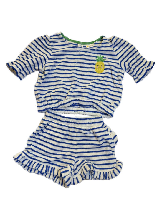 Mini Boden Pineapple Terry Set 5-6Y