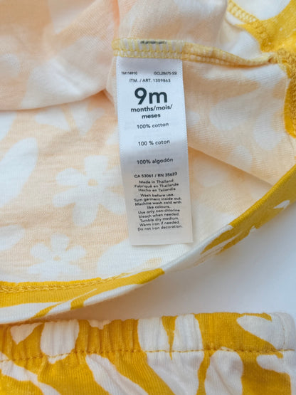 NWT - Carter's Floral Top and Bloomer Set 9M