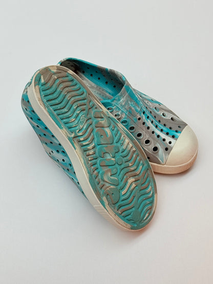 Native Jefferson Marble Slip-On Sneakers C2