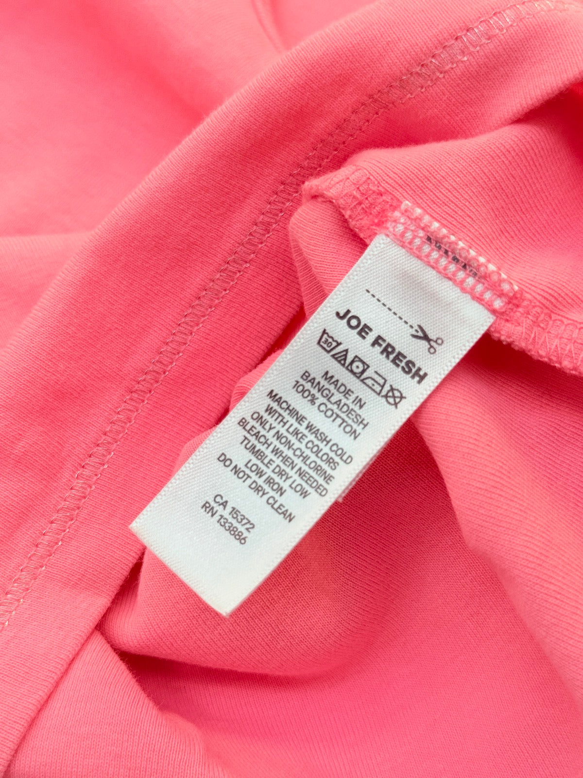 Joe Fresh Pink Tank Top Toddler Size 3