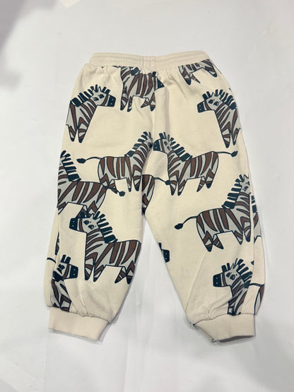 Next Zebra Print Jogger Pants 4-5y