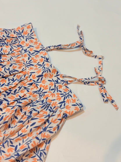 Floral Tie-Strap Dress 12-18M