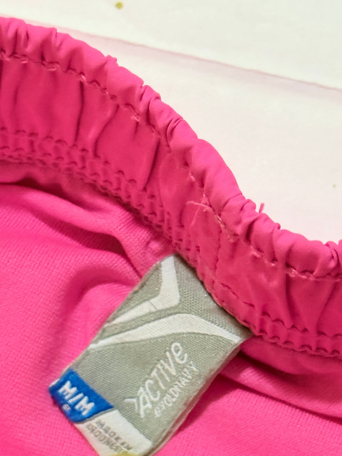Old Navy Active Pink Black Running Shorts Size 8