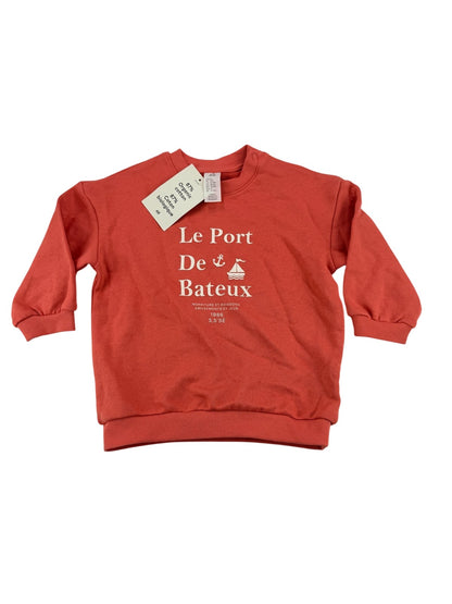 NWT - H&M Le Port De Bateux Sweatshirt 12-18M