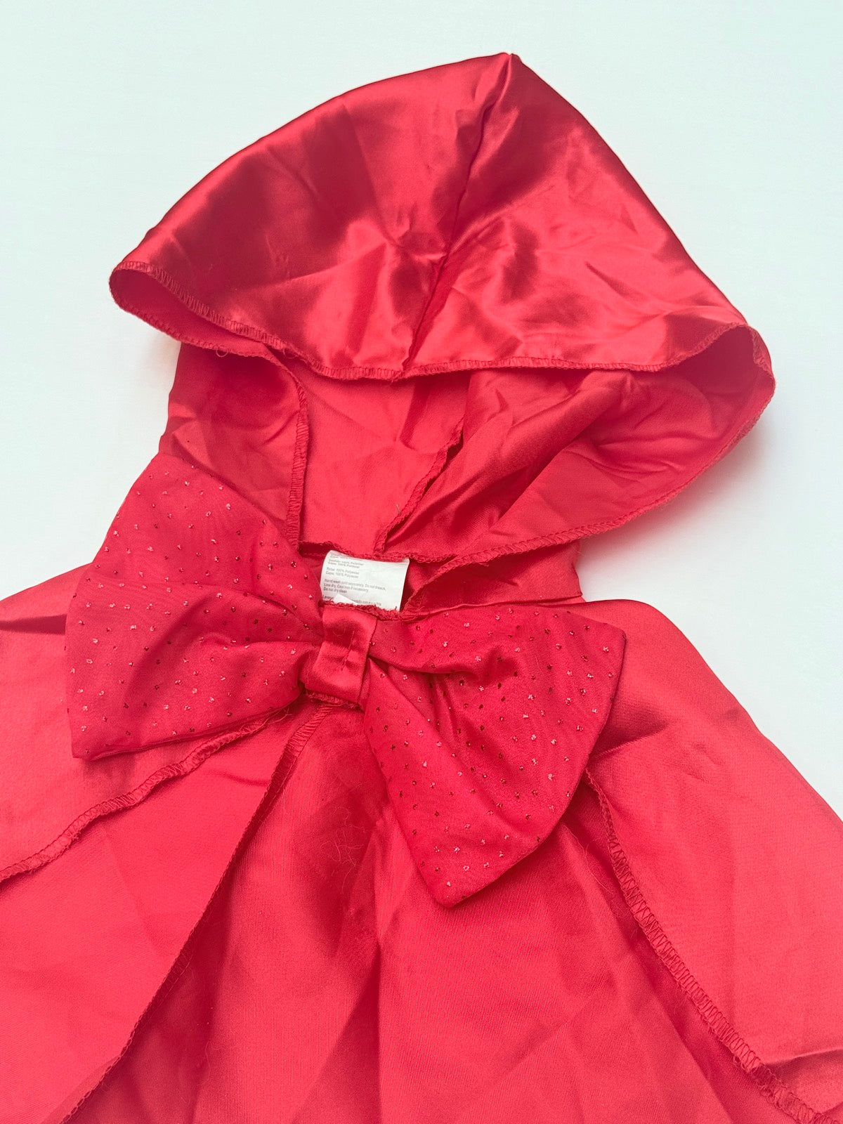 Halloween Costume Disguise Red Hooded Cape Costume Kids 5y+