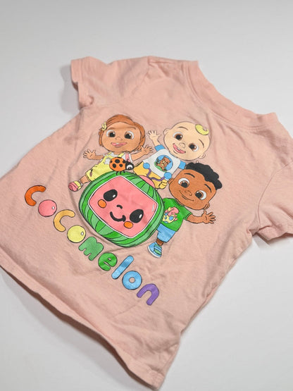 CoComelon Pink Graphic T-Shirt 3T