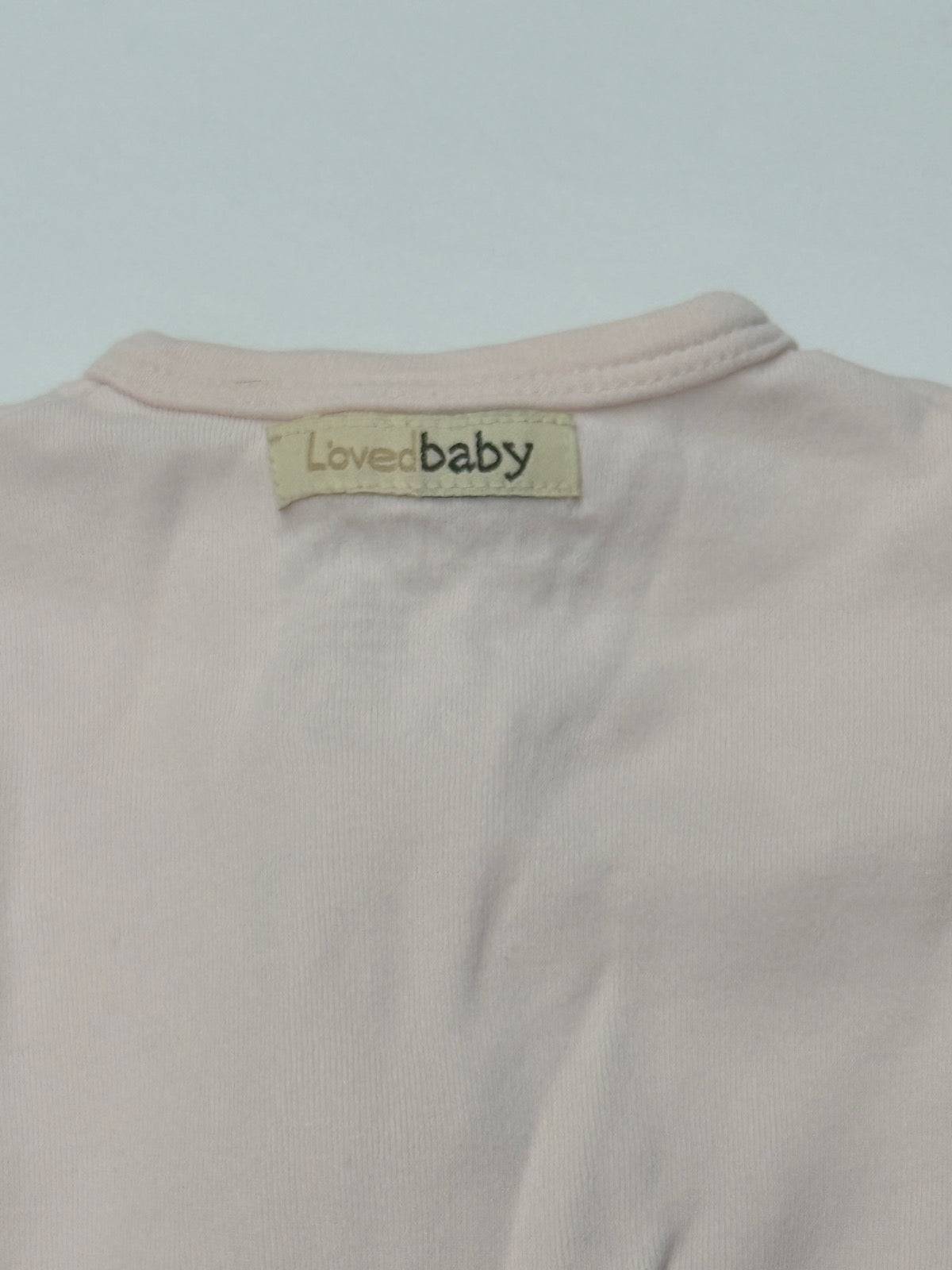 L'ovedbaby Pink Footed Sleeper 0-3M