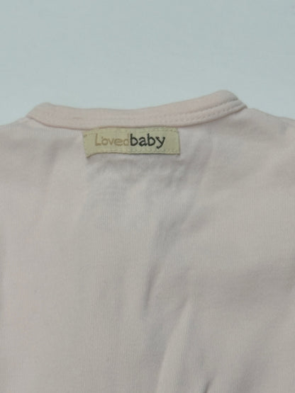 L'ovedbaby Pink Footed Sleeper 0-3M
