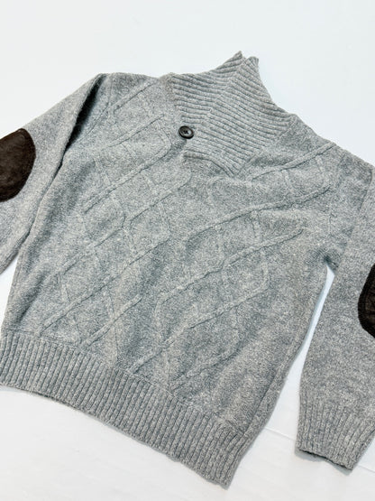 H&M Gray Cable Knit Sweater Size 2-4Y