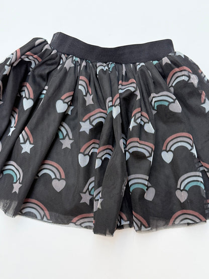 HUX Rainbow Mesh Skirt Size 5