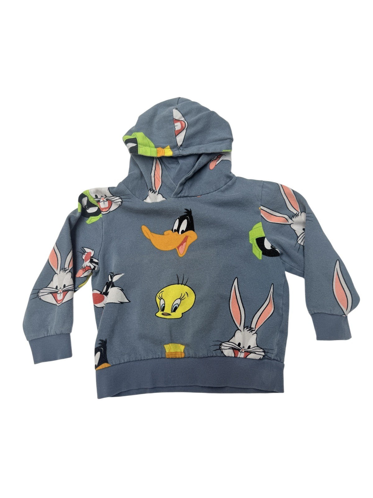 H&M Looney Tunes Graphic Hoodie Size 5T/6