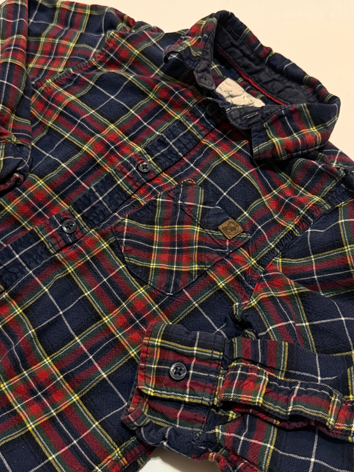 L.O.G.G. H&M Plaid Flannel Shirt Boys 5-6Y