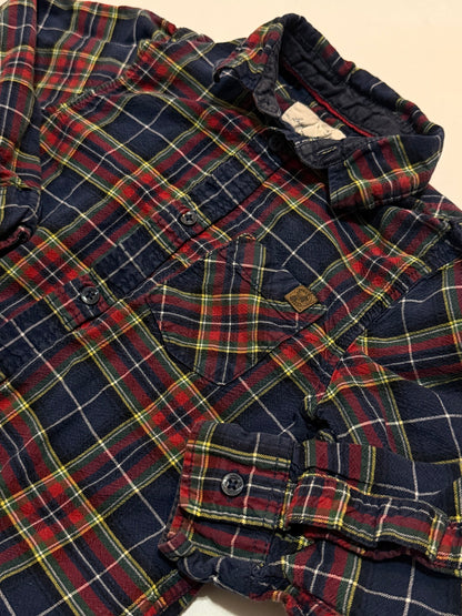L.O.G.G. H&M Plaid Flannel Shirt Boys 5-6Y