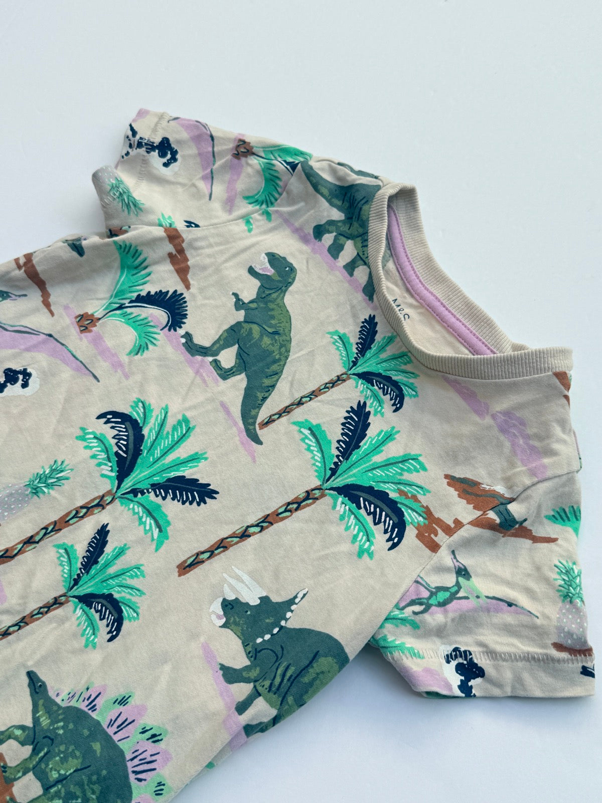 M&S Originals Dinosaur T-Shirt 2-3Y
