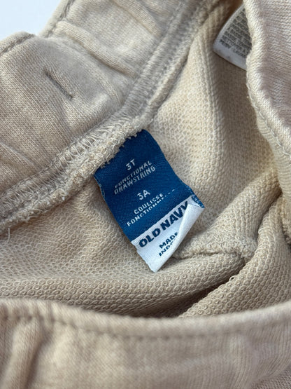 Old Navy Beige Drawstring Shorts 3T