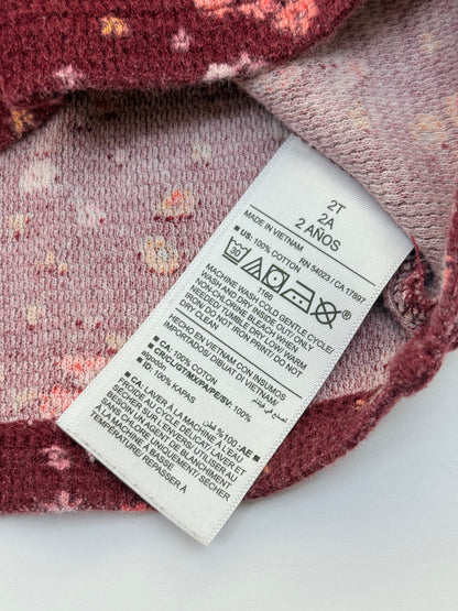 Old Navy Floral Long Sleeve Top 2T