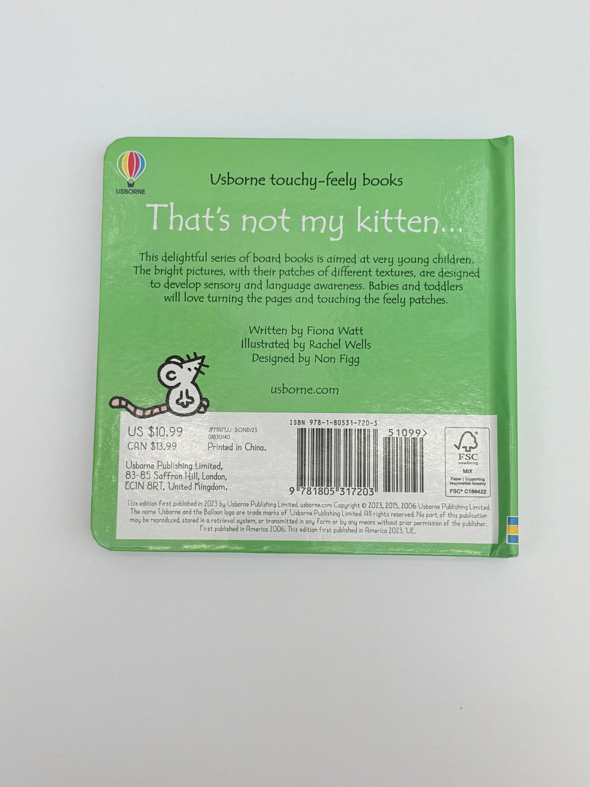 Fiona Watt That's Not My Kitten