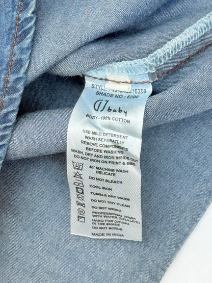 GJ Baby Denim Snap Shirt 18-24 Months